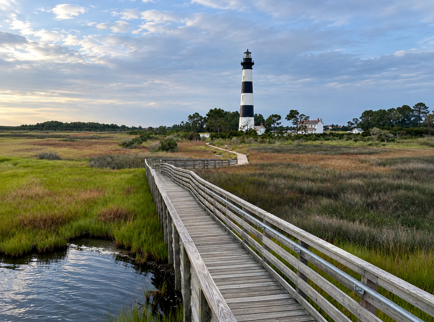 La mirada atrás desde los Outer Banks